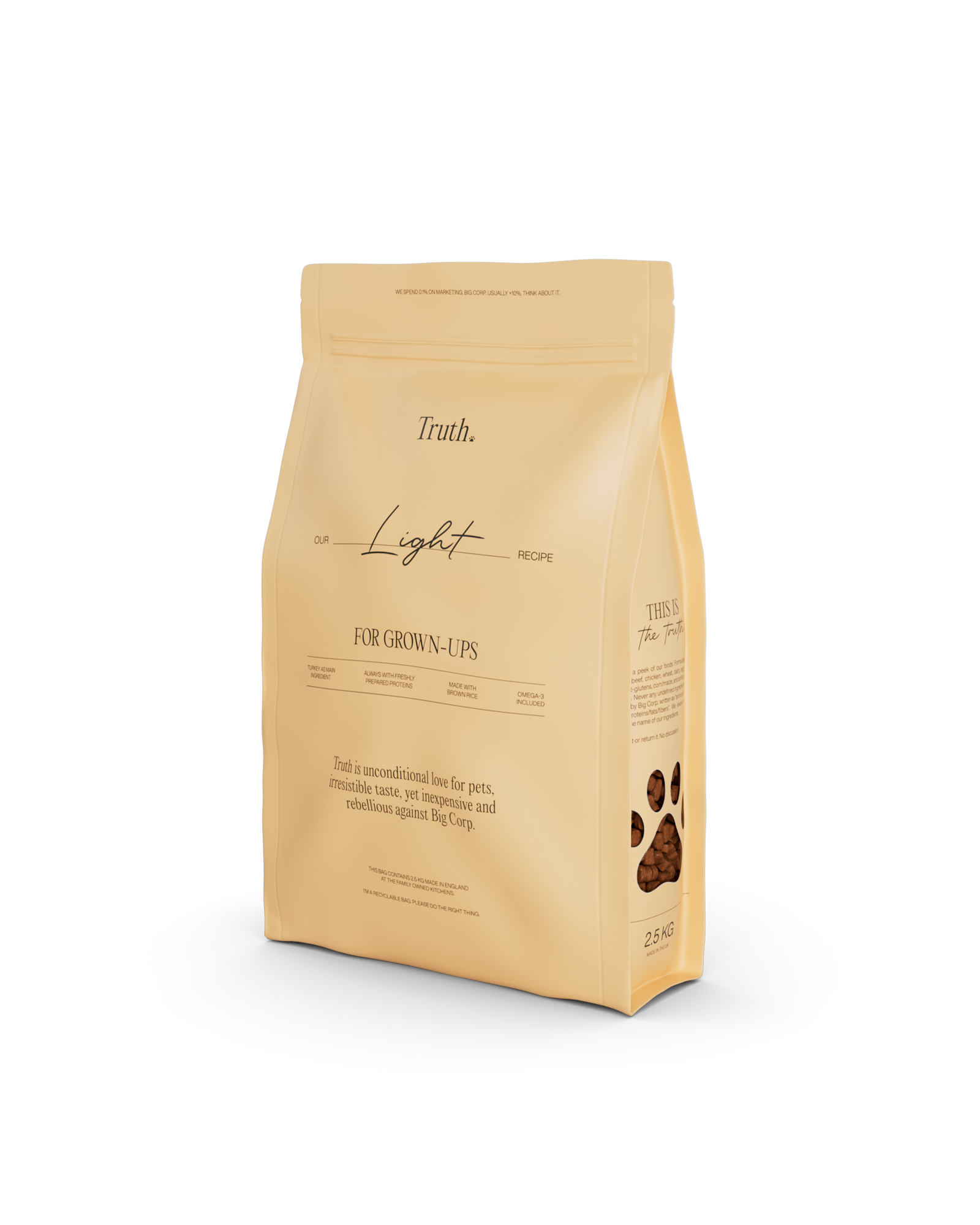 TRUTH PETS LIGHT, 2,5KG