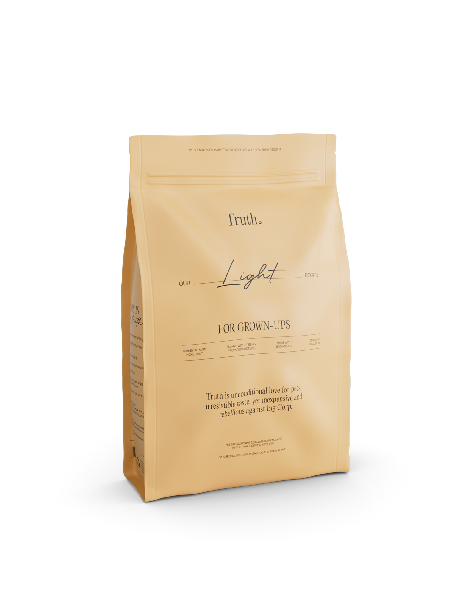 TRUTH PETS LIGHT, 2,5KG