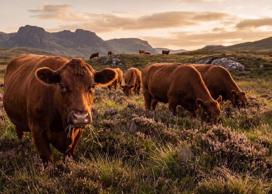 Aberdeen Angus nöt